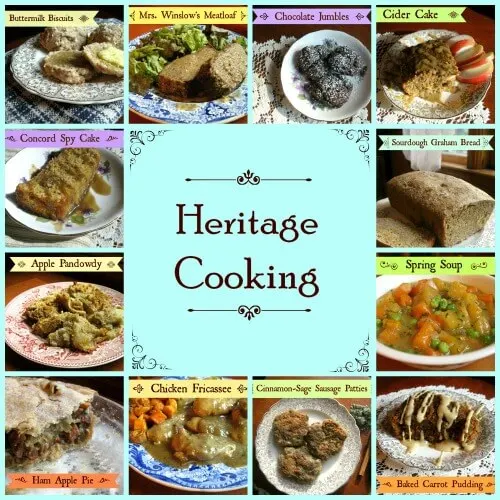 Heritage Cooking recipes 