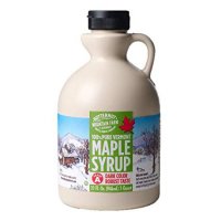 Butternut Mountain Farm 100% Pure Maple Syrup From Vermont, Grade A (Prev. Grade B), Dark Color, Robust Taste, All Natural, Easy Pour, 32 Fl Oz, 1 Qt