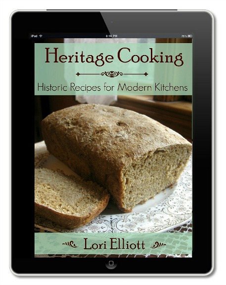 Cover of book with sliced loaf of bread.