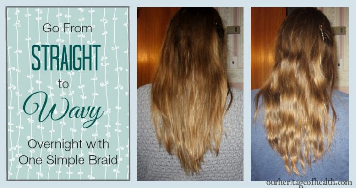 How to Braid Your Hair for Simple, Natural Waves Overnight - Our Heritage  of Health